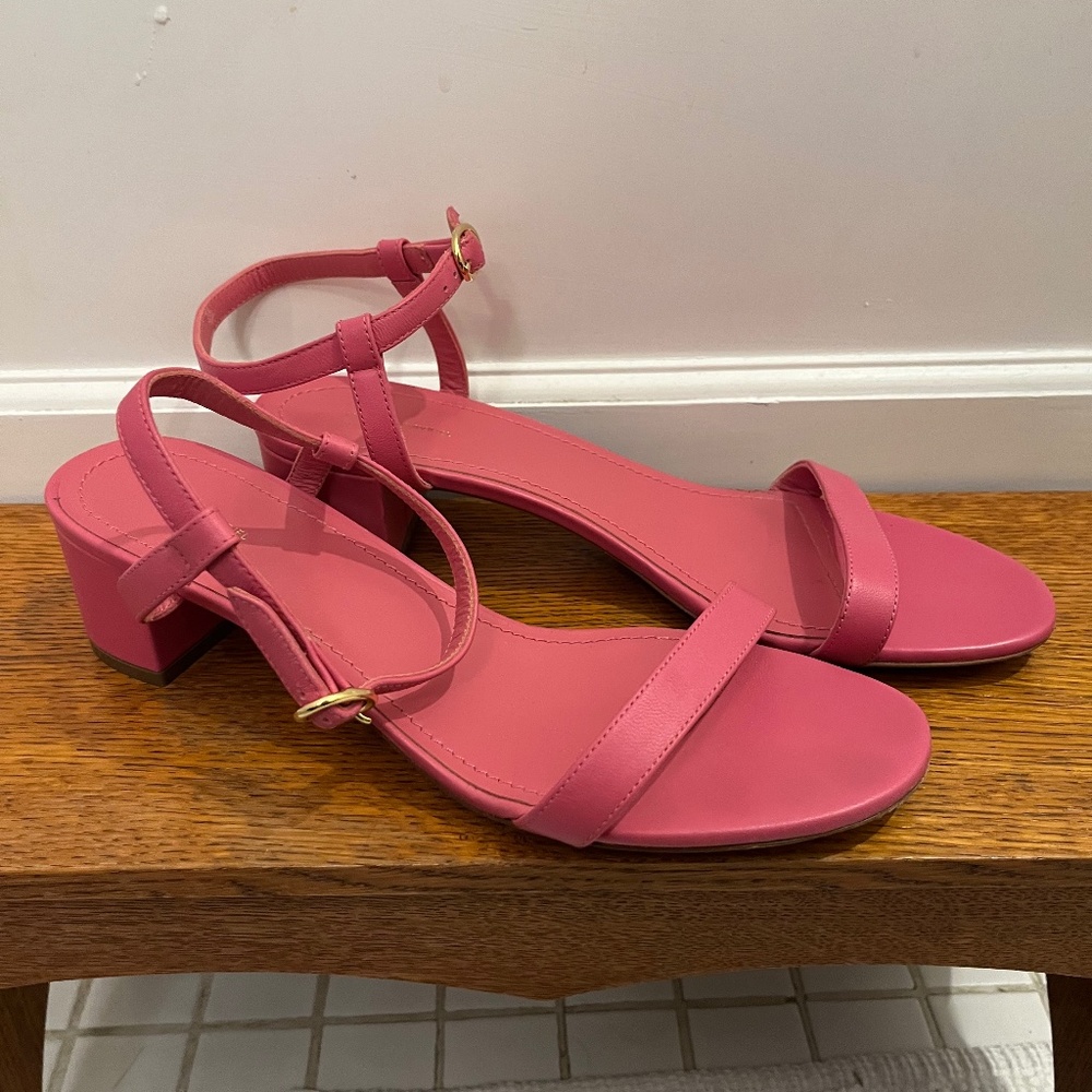 Mansur Gavriel block heel sandals (2" heel) - only worn twice!